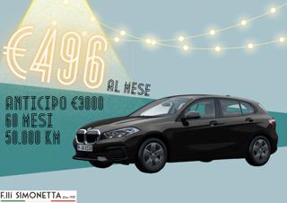 BMW 116 SERIE D AUTO. ADVANTAGE (rif. 20569344), Anno 2020, KM 6 - photo principale