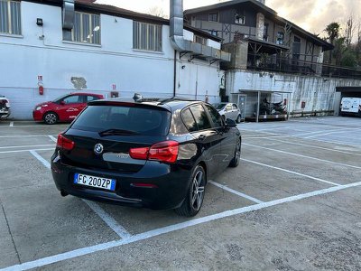 BMW Serie 1 118d 5p. Sport, Anno 2016, KM 65200 - photo principale
