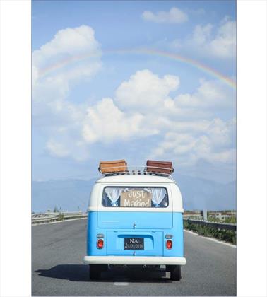 Furgoncino hippy pulmino volkswagen per matrimonio Benevento - photo principale